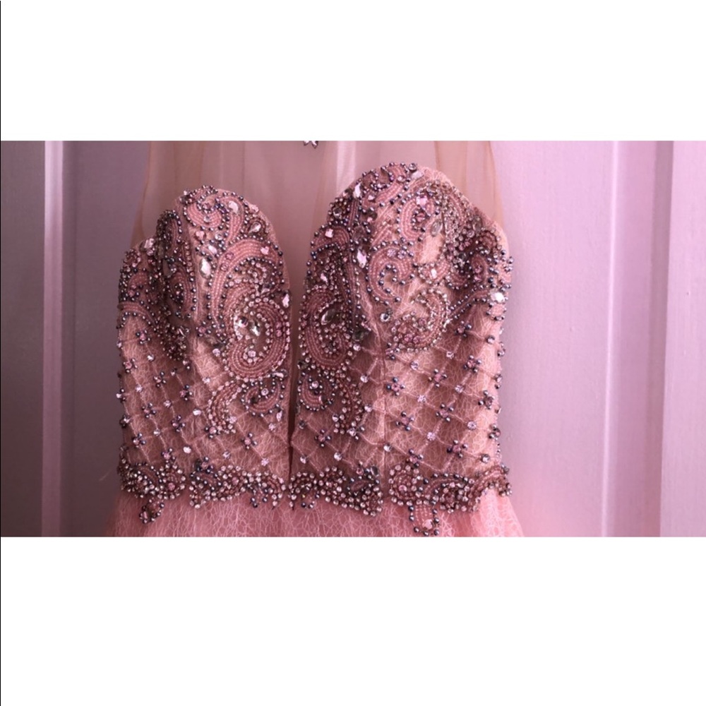 Prom dress from 2017.  Size six (6) - Picture 2 of 5